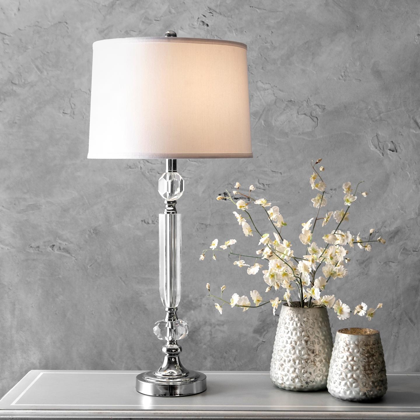 Westerly 32" Crystal Table Lamp - Image 1