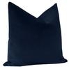Classic Velvet Pillow Cover, Sapphire, 20" x 20" - Image 1