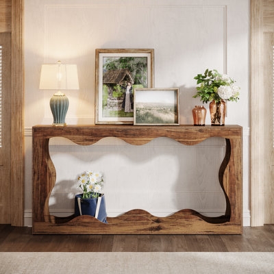 63 Inches Console Table with Storage - Image 0