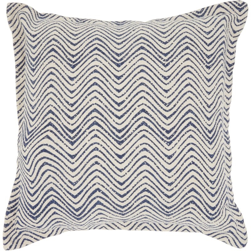Solo Rugs Square Cotton Pillow Cover & Insert - Image 0