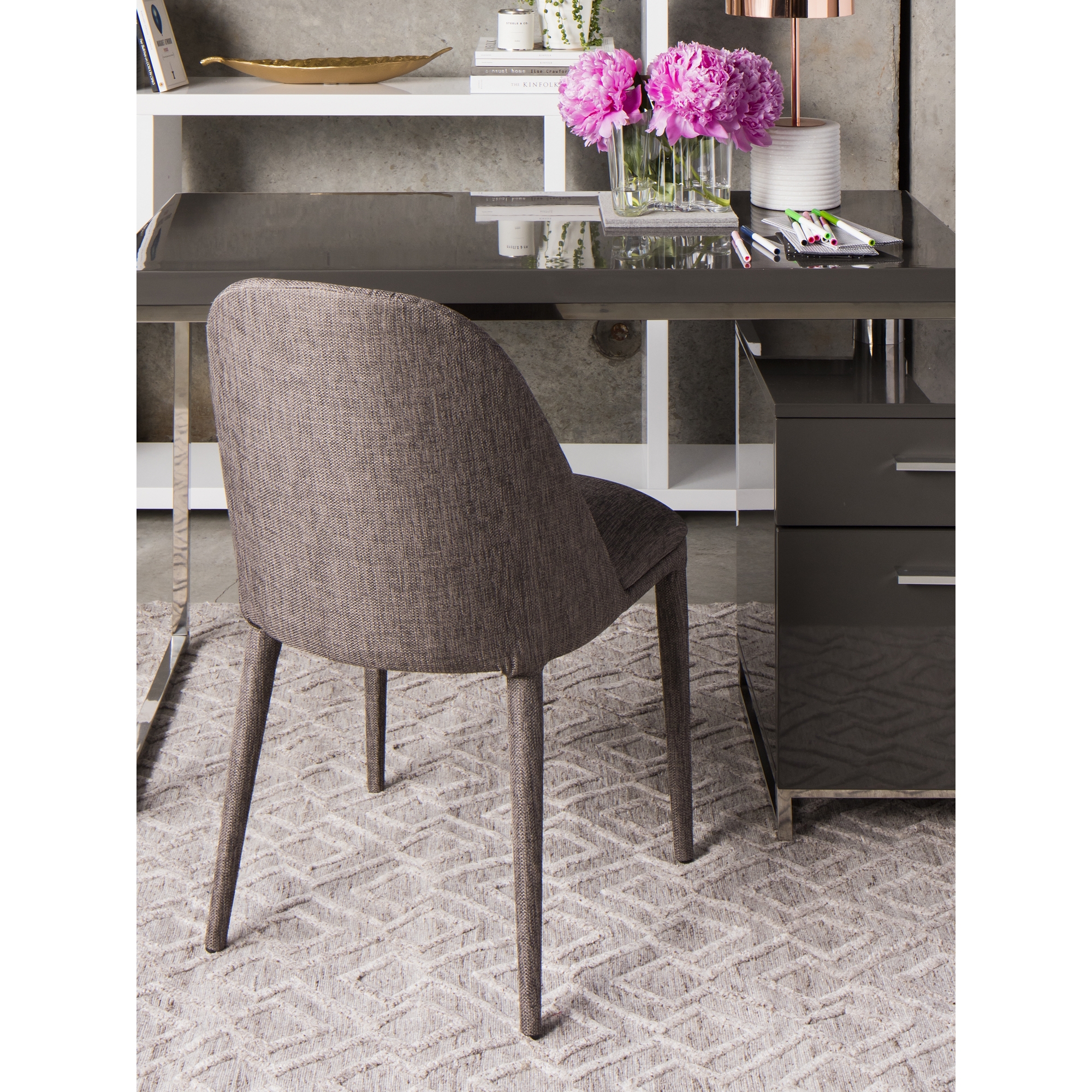 Libby Dining Chair Grey - Set Of Two - Image 3