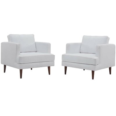 Kemp Upholstered Fabric 34.5" Armchair - Image 0