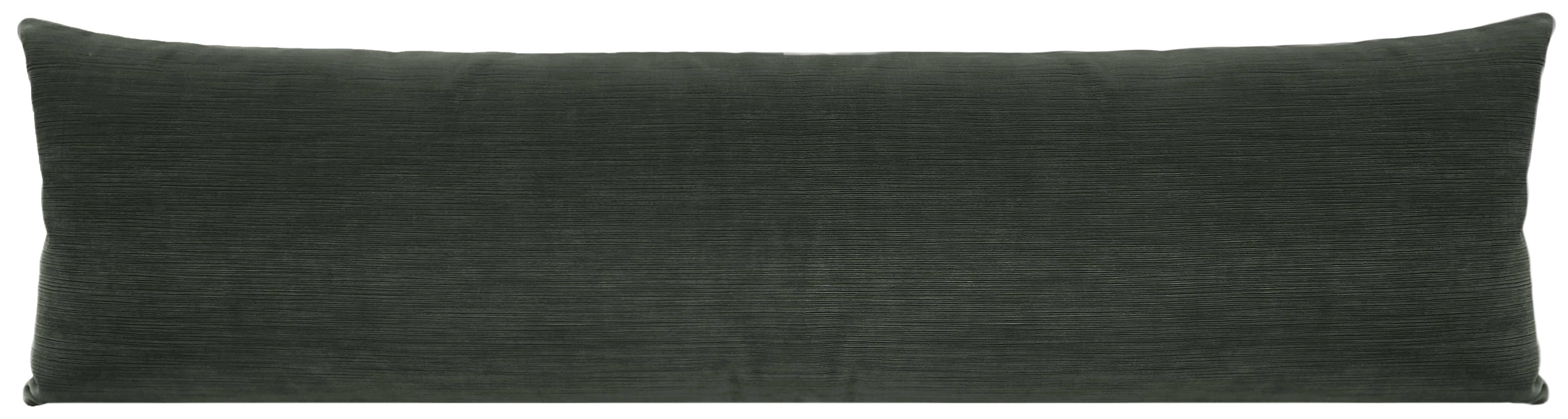 THE XL LUMBAR :: STRIE VELVET // GRAPHITE - BY THE YARD - Image 2