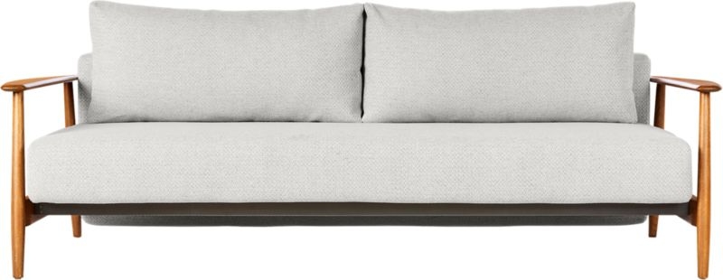 Una Grey Sleeper Sofa - Image 1