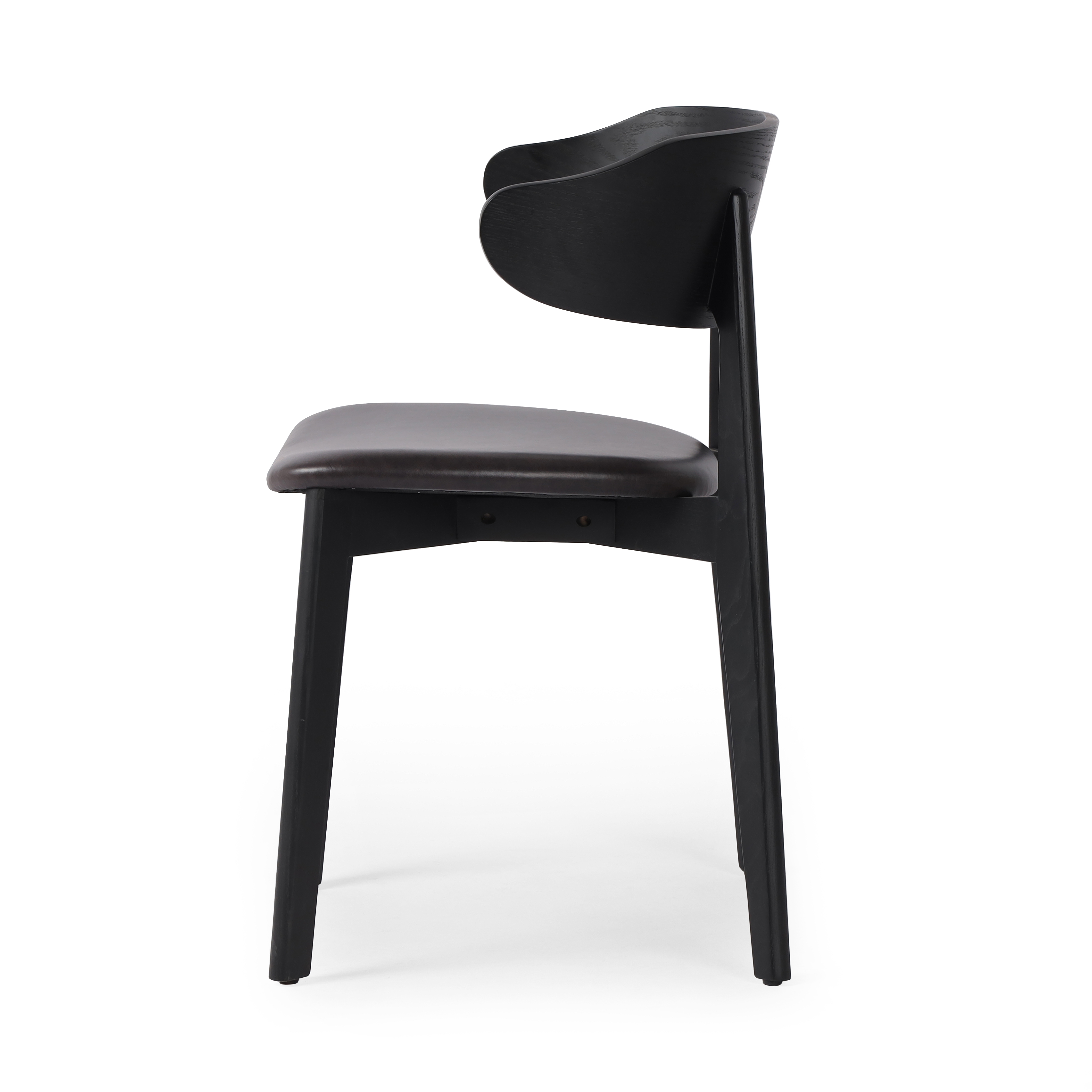 Franco Upholstered Din Chair-Snm Blk - Image 4