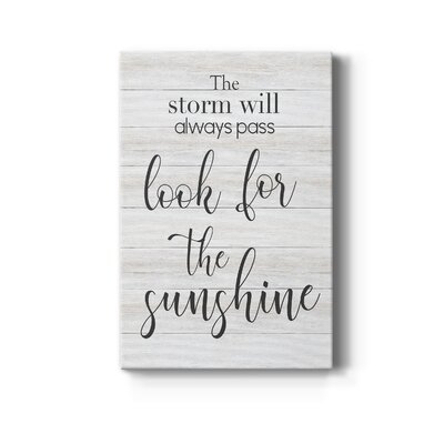 Look For The Sunshine Premium Gallery Wrapped Canvas - Ready To Hang - Image 0