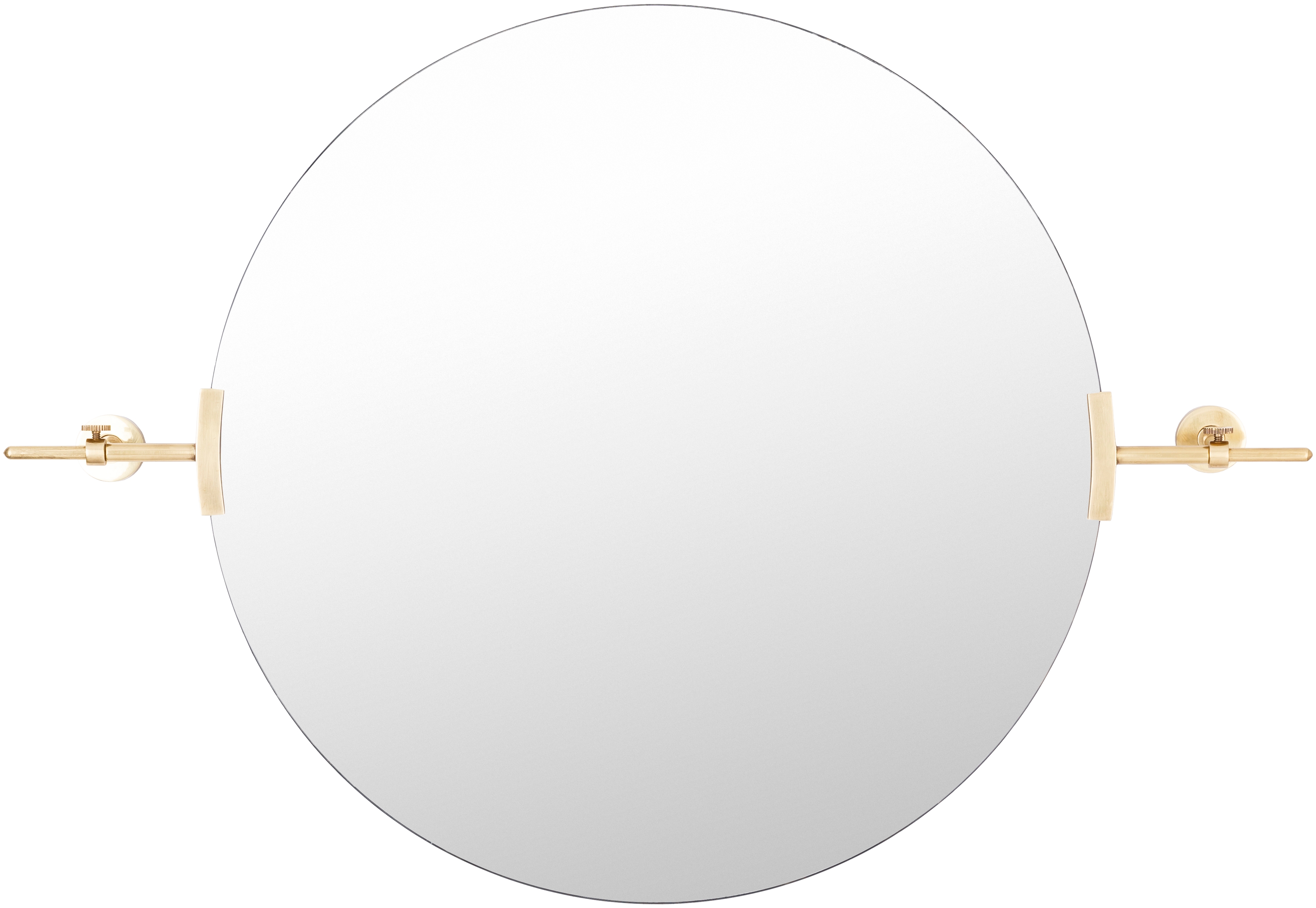 Anastasya Gold 42"H x 32"W x 4"D Accent Mirror - Image 0