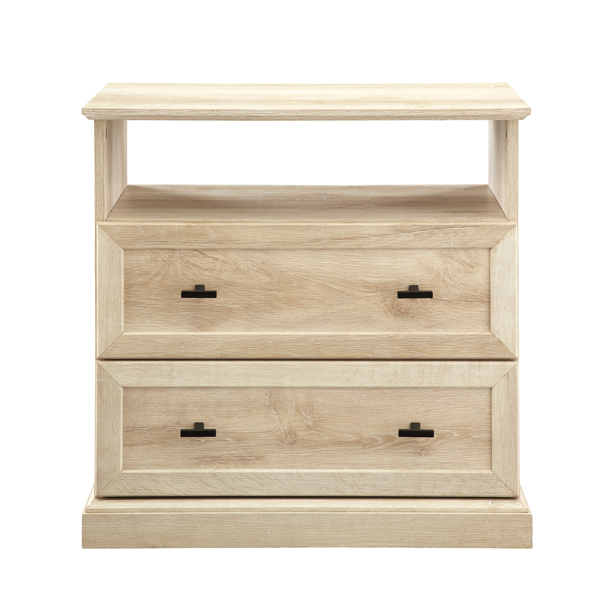 Classic 2 Drawer Nightstand - White Oak - Image 0