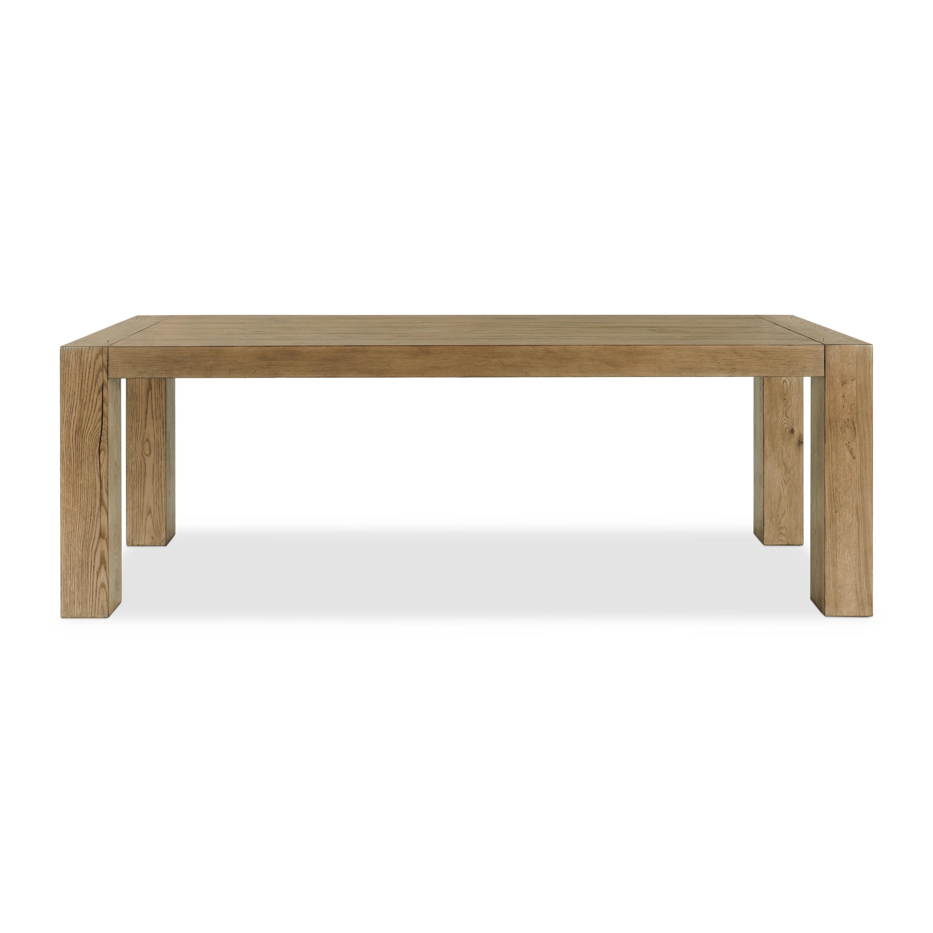 Kingston 89" Dining Table Natural Oak - Image 1