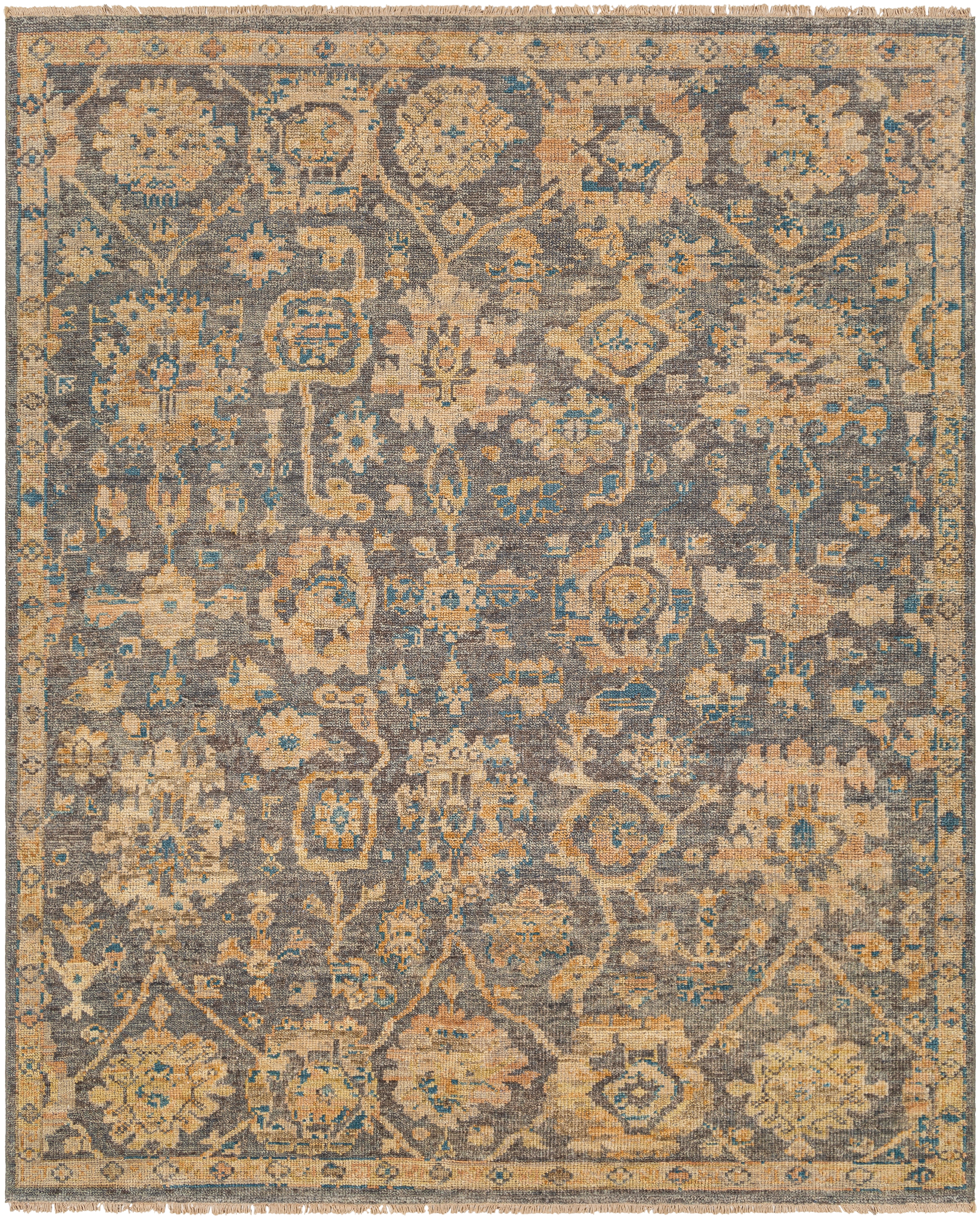 Monterey Brown Indoor 8' x 10' Handmade Rug - Image 0