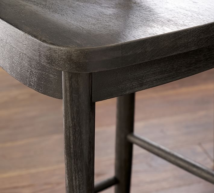 Cline Counter Stool, Charcoal, Individual - Image 2