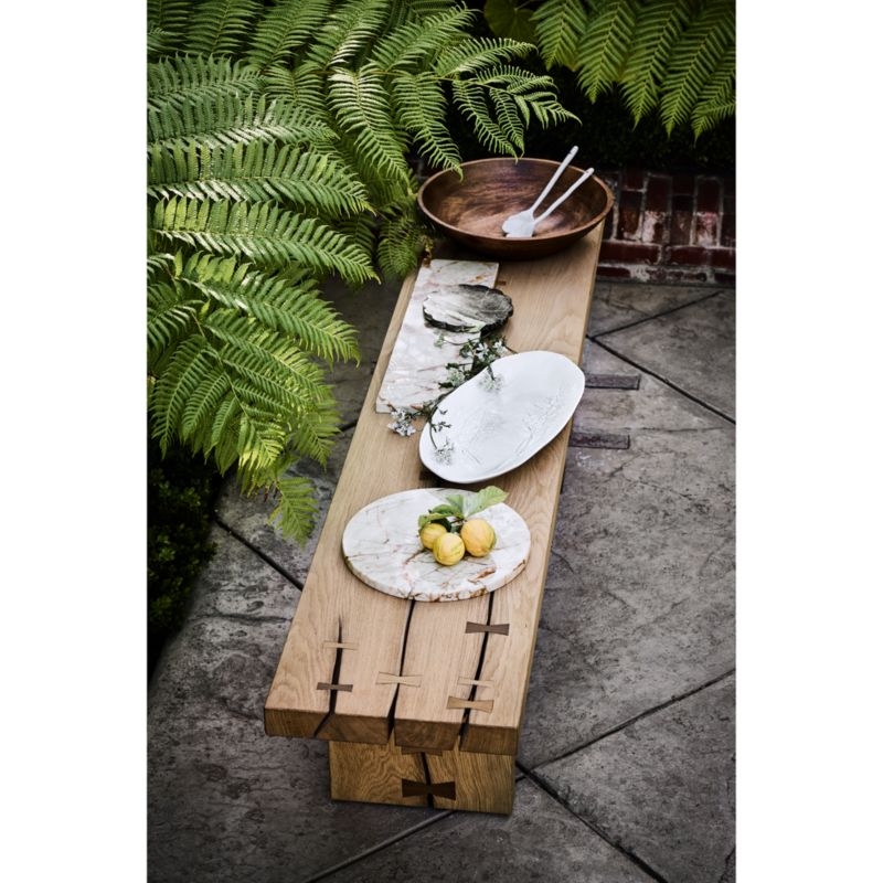 Green Scallop Marble Trivet by Laura Kim - Image 2