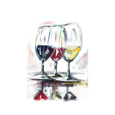 Time for Wine II by Andy Beauchamp - Wrapped Canvas Painting Print - Image 0