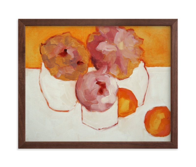 Peonies And Kumquats Limited Edition Fine Art Print 1 - Image 0