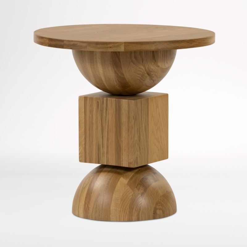 Jordan Natural Oak End Table - Image 1