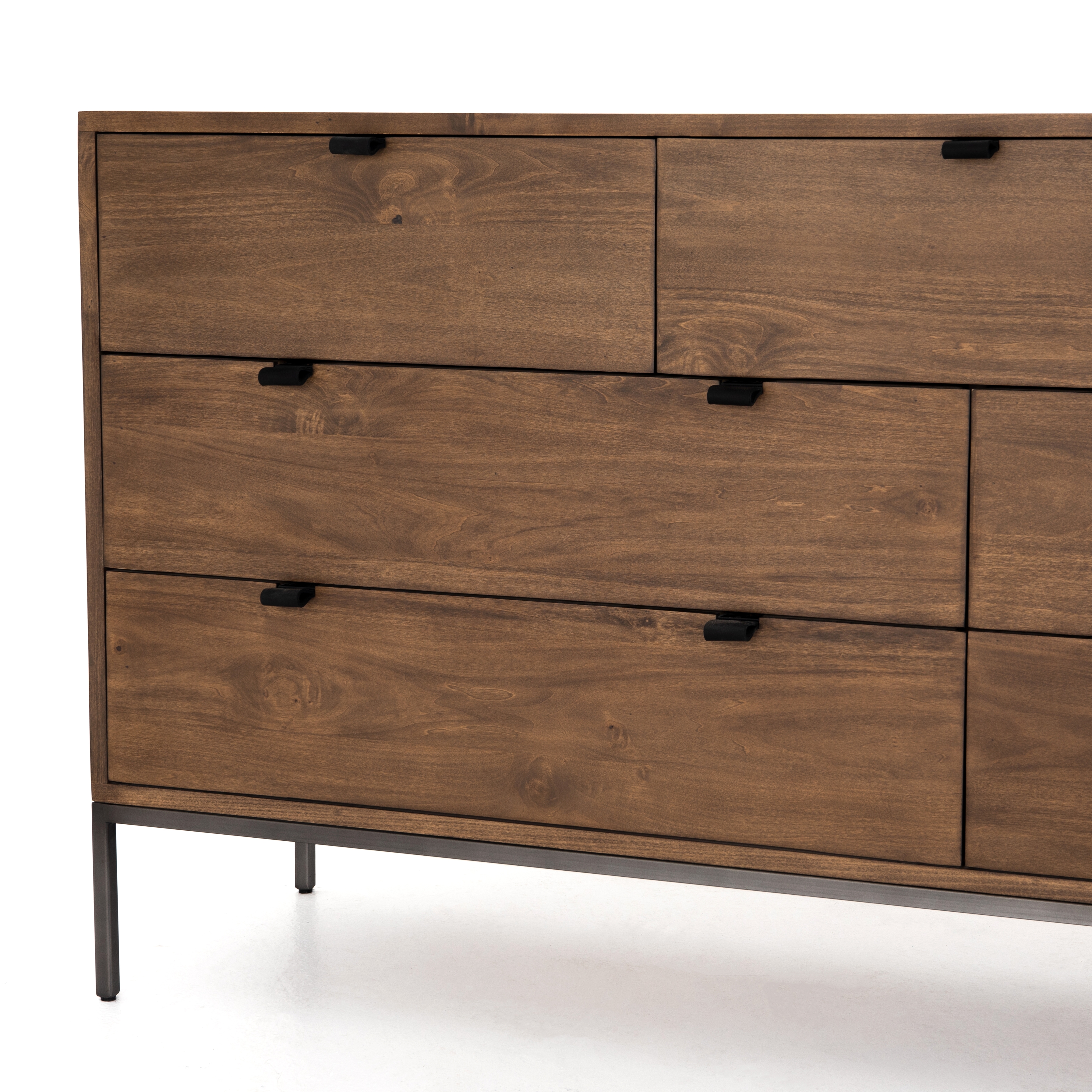 Trey 7 Drawer Dresser - Auburn Poplar - Image 10