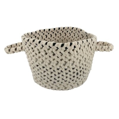Vivid Braided Fabric Basket - Image 0