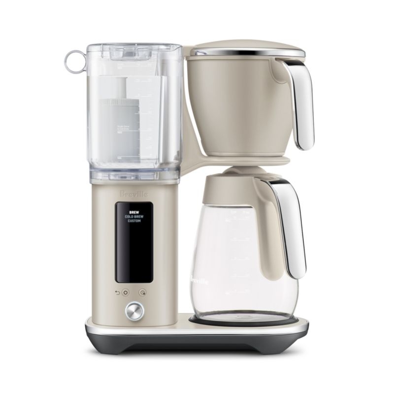 Breville ® Luxe Precision Brewer Glass Drip Coffee Maker in Almond Nougat - Image 2