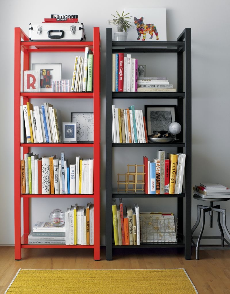Pilsen Graphite Bookcase with Glass Shelves - Image 4