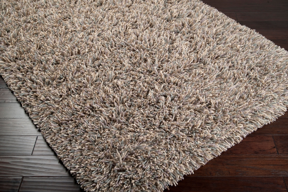 Rutherford White Indoor 5' x 8' Handmade Rug - Image 1
