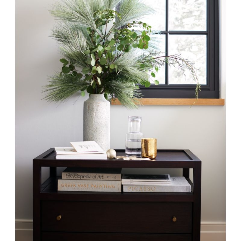 Ema Extra-Large White Ceramic Floor Vase 24" - Image 6