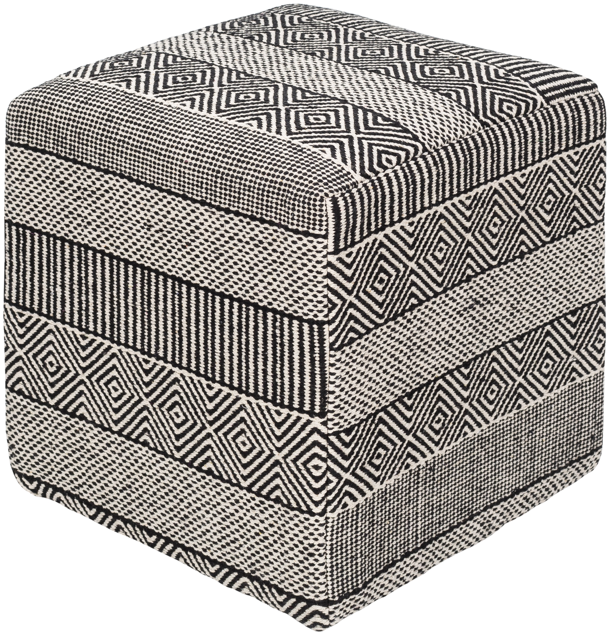 Ryder Woven Pouf - Image 0