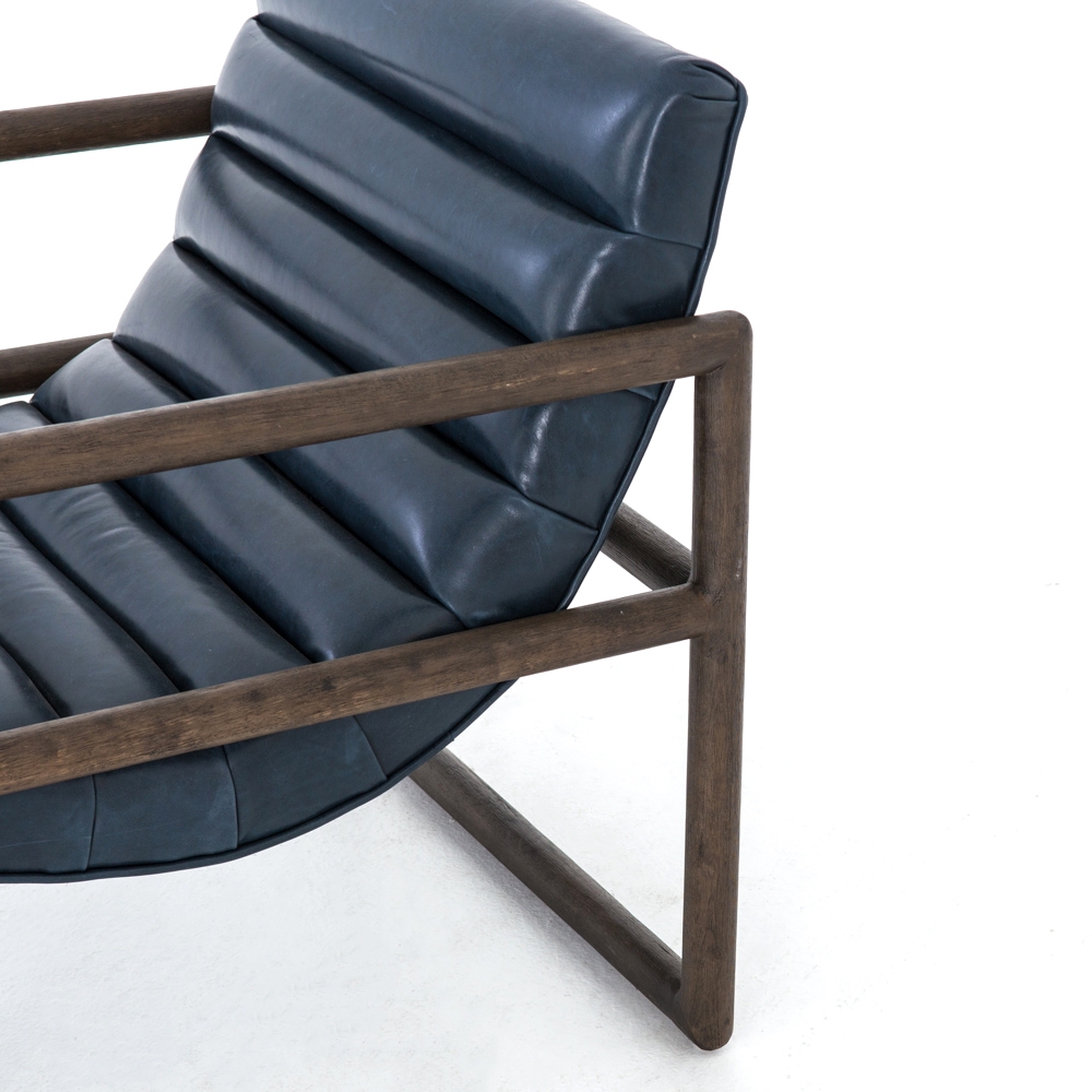 Huxley Leather Accent Chair - Image 6