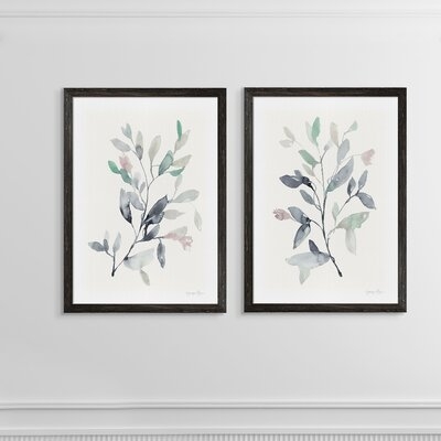 'Water Branches I' by Vincent Van Gogh - 2 Piece Picture Frame Painting Print Set - Image 0