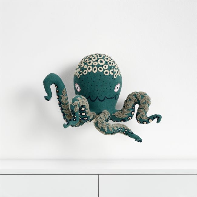 Curious Octopus Wall Head Decor - Image 0