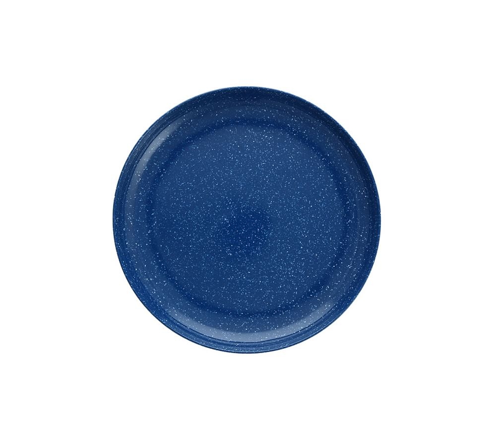 Fortessa Camp Melamine Large Dinner Plates, Blue, Set of 6 - Image 0