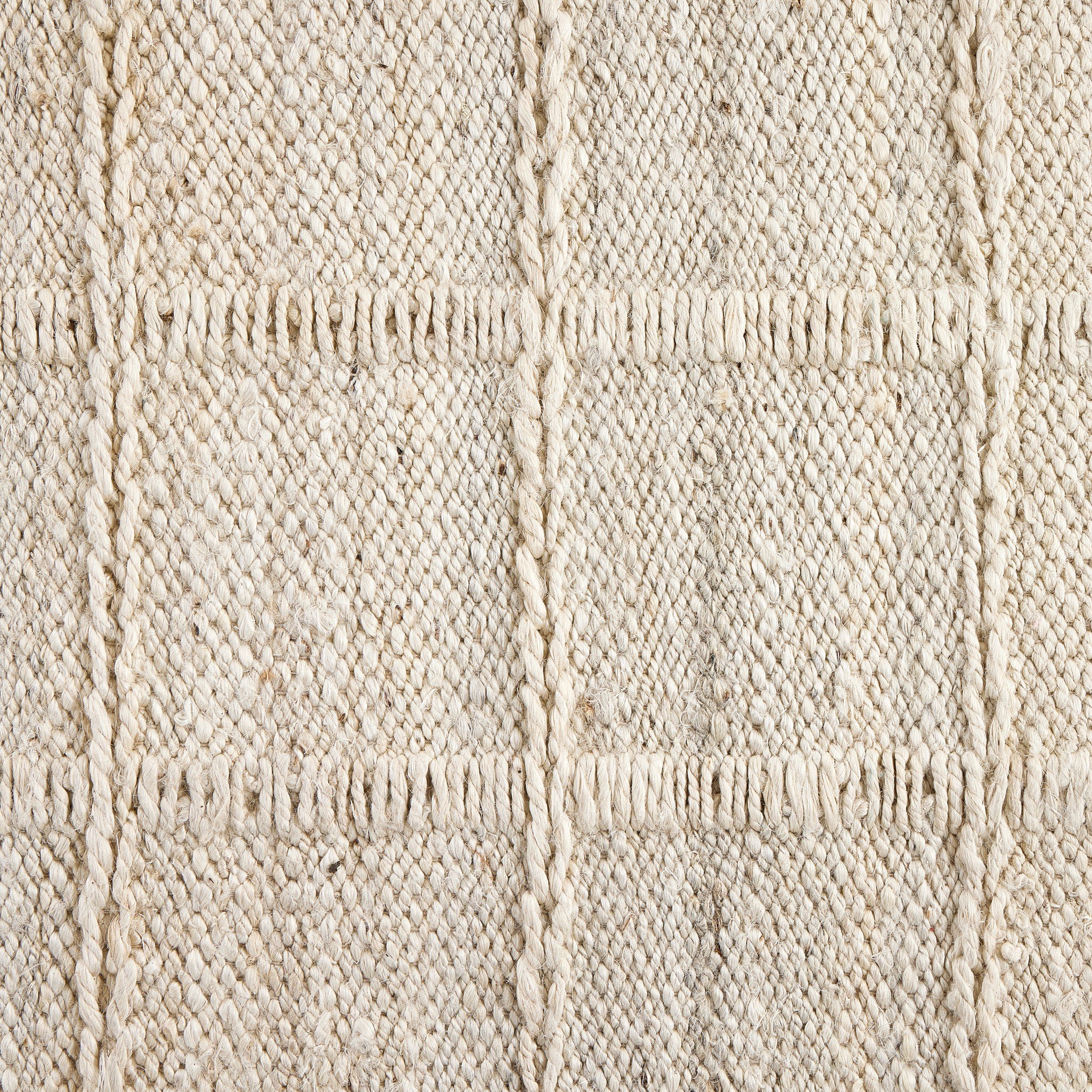 Grid Jute Rug - Bleached Grid Jute - Image 5