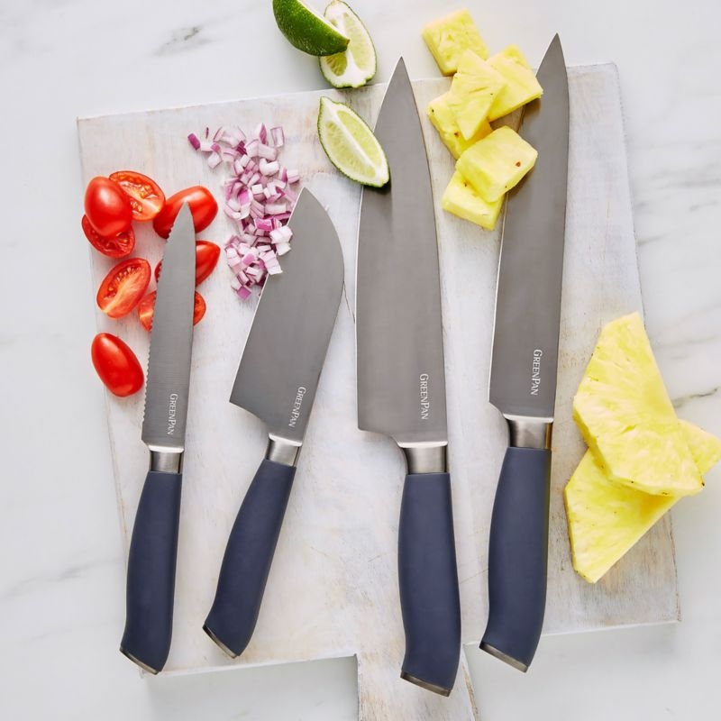 GreenPan ™ Ultimate 16-Piece Titanium Knife Block Set - Image 6