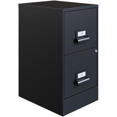 18 Inch 2 Drawer Manager's Vertical File Cabinet - Image 0