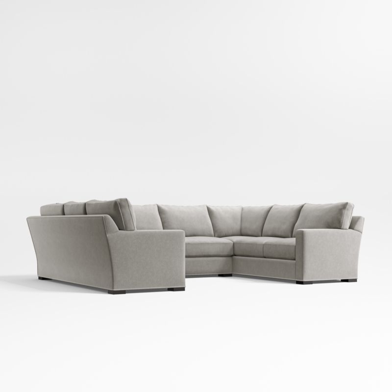 Axis Classic 3-Piece U-Shaped Sectional Sofa - Image 2