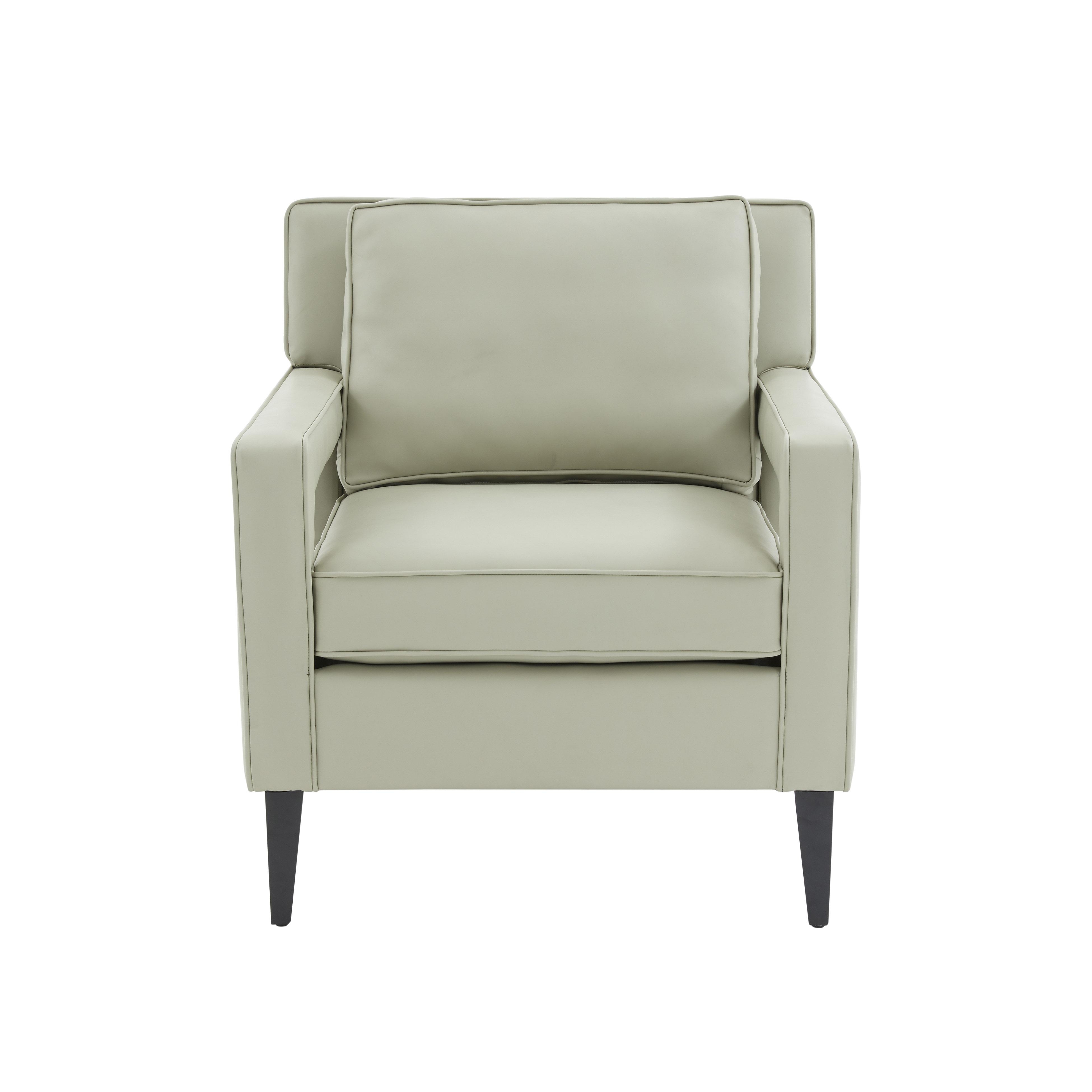Alivia Stone Gray Accent Chair - Image 1