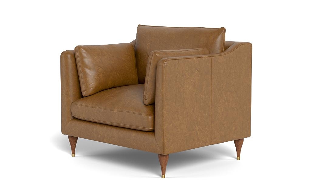 Caitlin Leather Accent Chair by The EverygirlÃ?Â® - Image 2