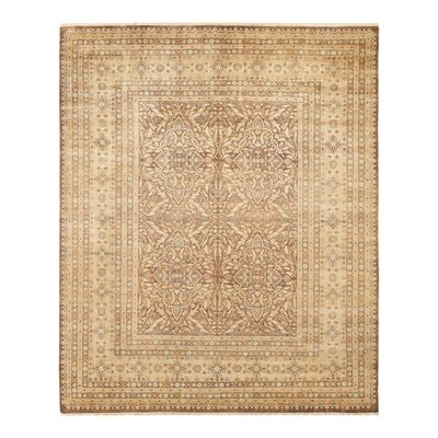 Mogul, One-Of-A-Kind Hand-Knotted Area Rug  - Brown, 8' 3" X 10' 1" - Image 0