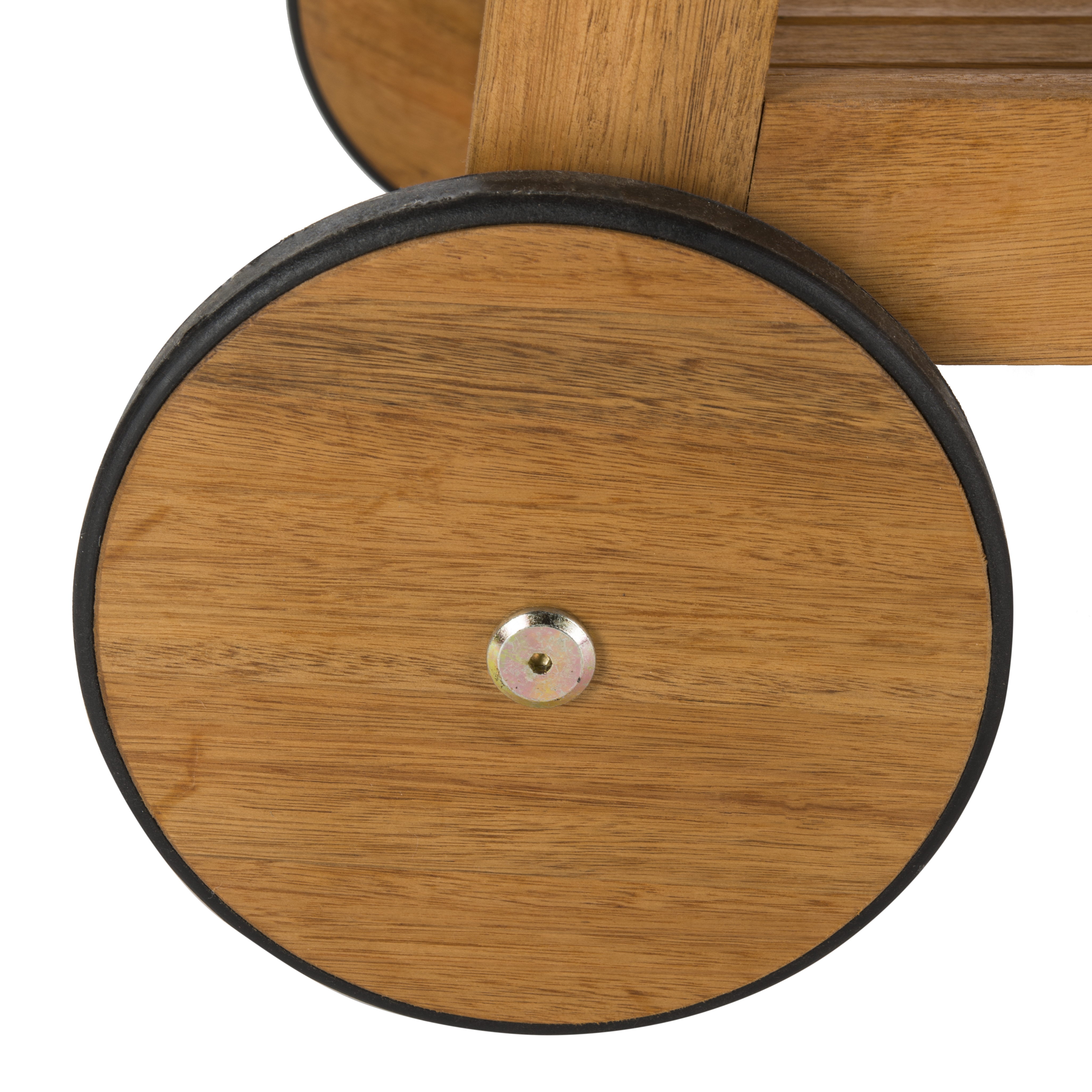 Renzo Indoor/Outdoor Bar Cart - Natural - Safavieh - Image 4