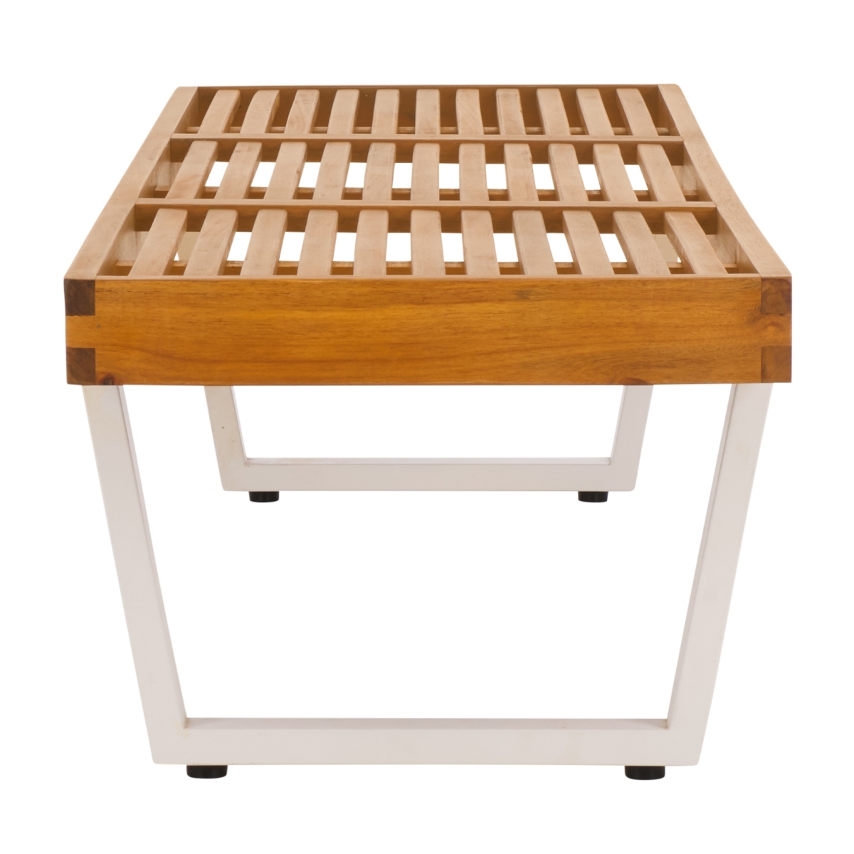 Heather Indoor-Outdoor 72" Bench - Natural/White - Image 5