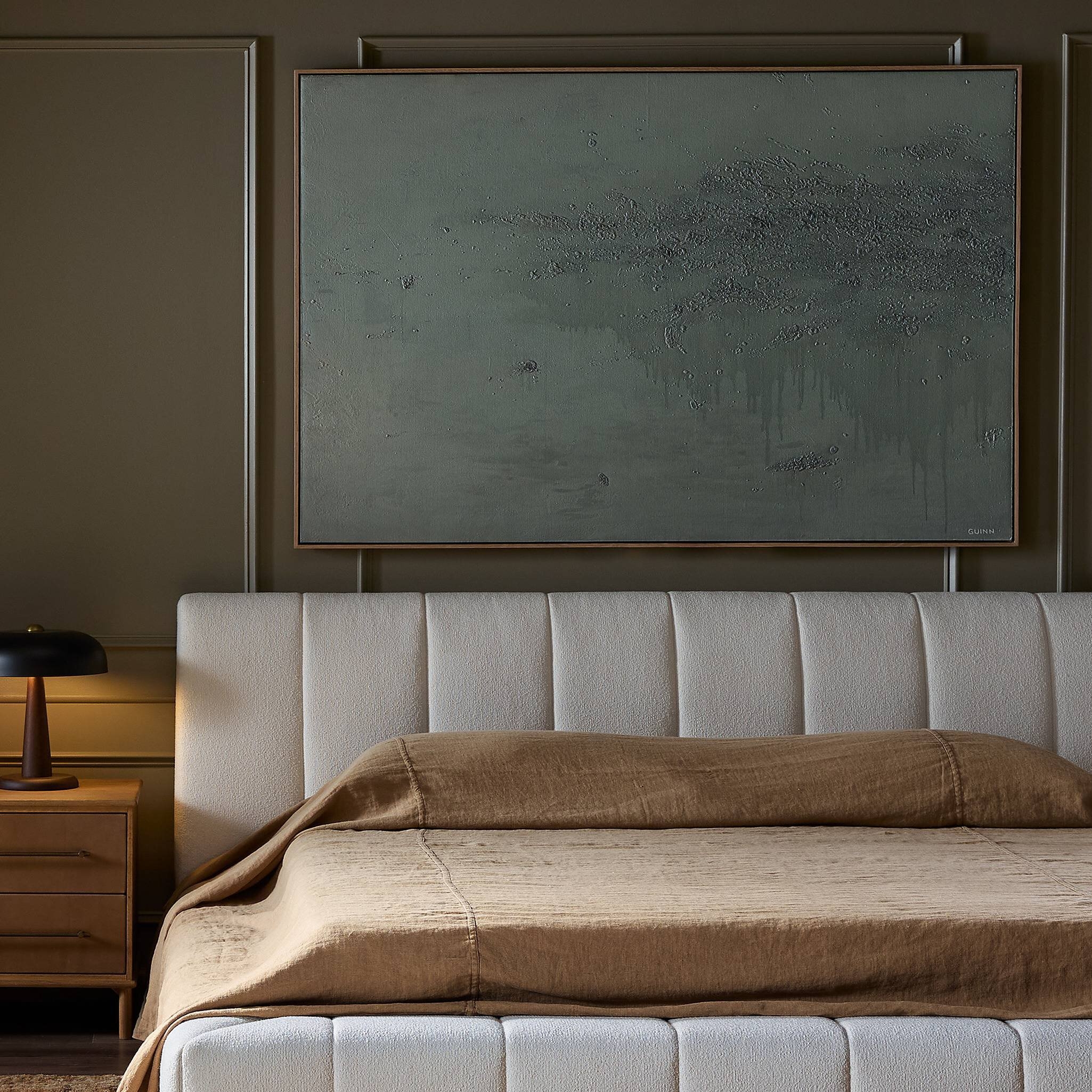 Knowledge Of The Stream by Tyler Guinn - Vertical Grain White Oak Floater - Image 3