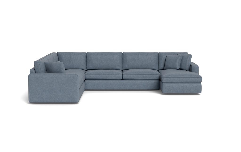 James 4-Piece 5-Seat Corner Chaise Sectional Right with Storage - Image 0