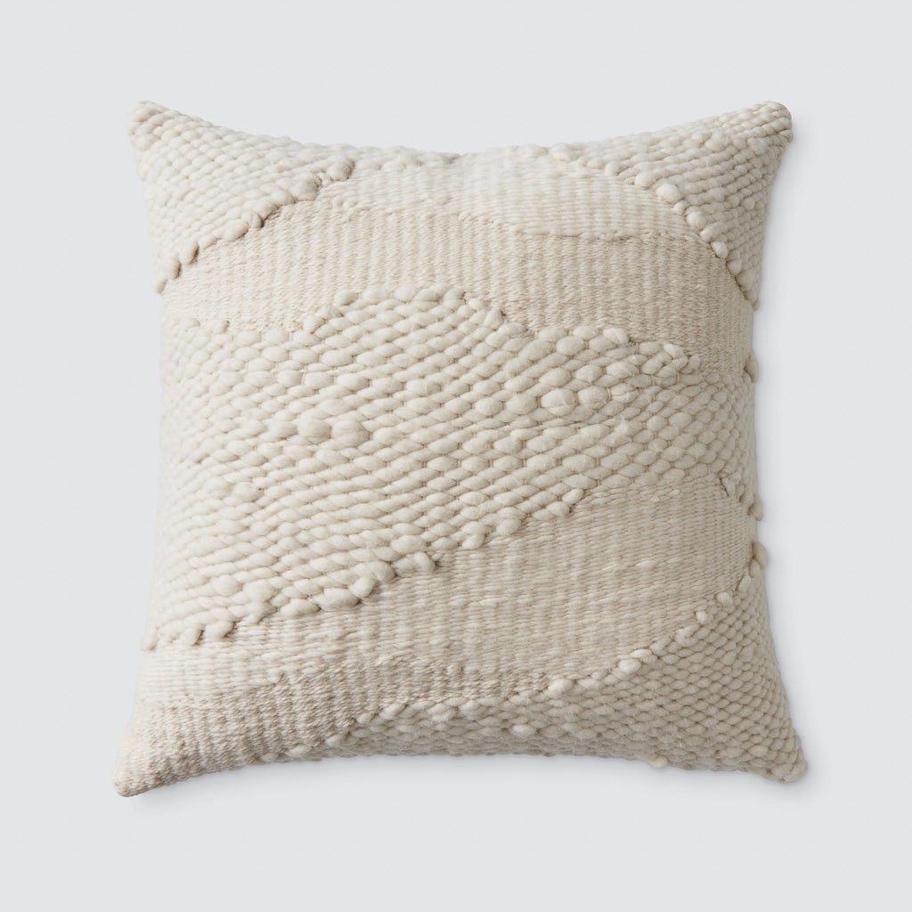 The Citizenry Sofia Pillow | 20" x 20" | Cream - Image 0