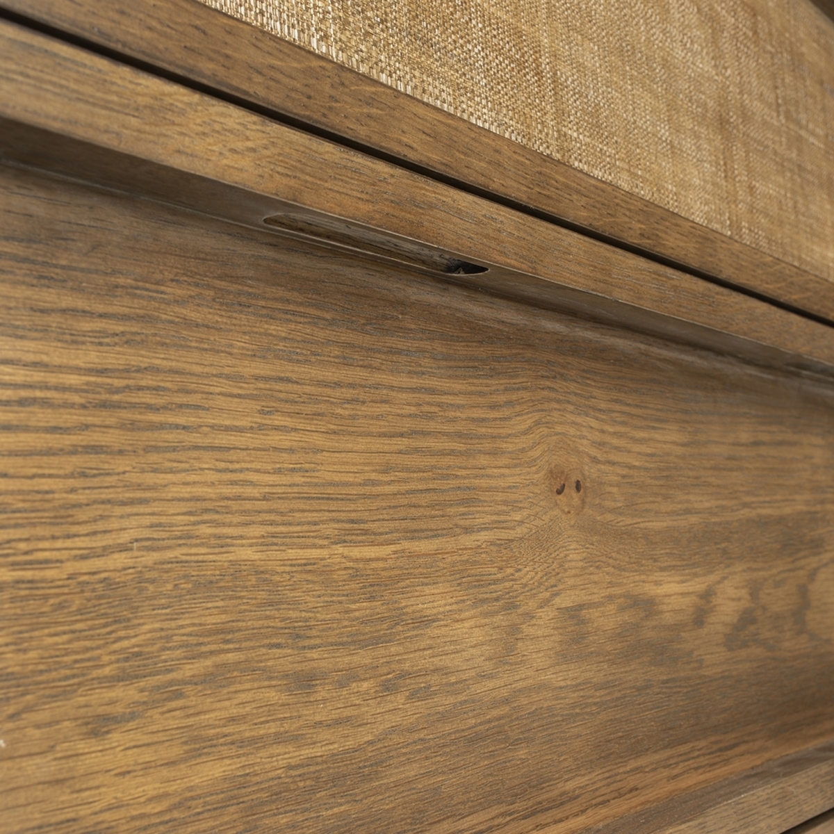 Zeus 6 Drawer Wood Dresser - Natural - Safavieh - Image 3