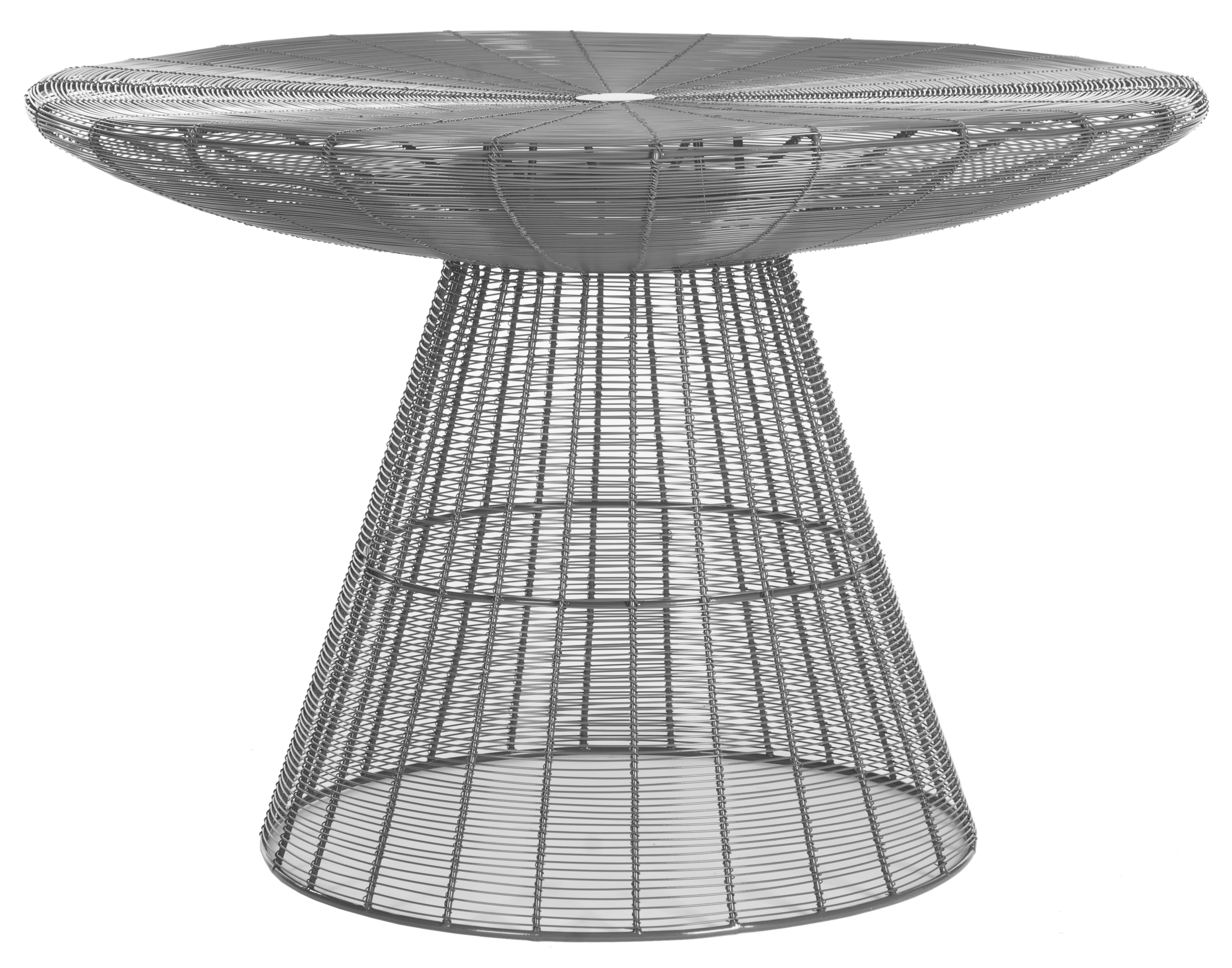 Reginald Wire Coffee Table - Grey - Arlo Home - Image 0