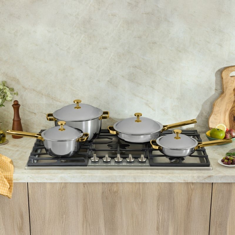 Our Place Titanium Pro Gold 10-Piece Cookware Set - Image 2