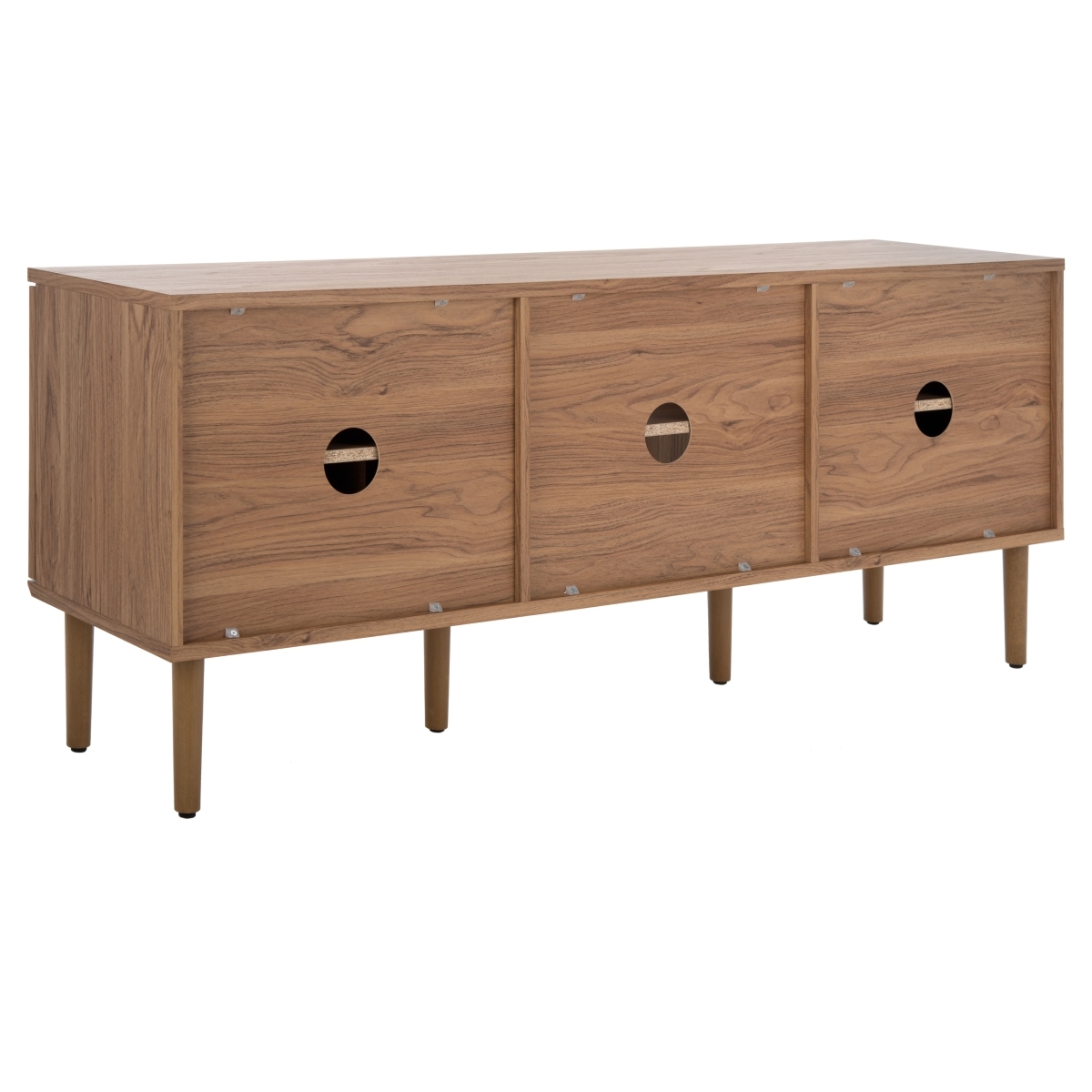 Claude 2 Door 2 Shelf Media Stand - Oak / Natural - Safavieh - Image 8