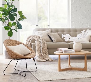 Indoor Woven Papasan Chair - Image 3