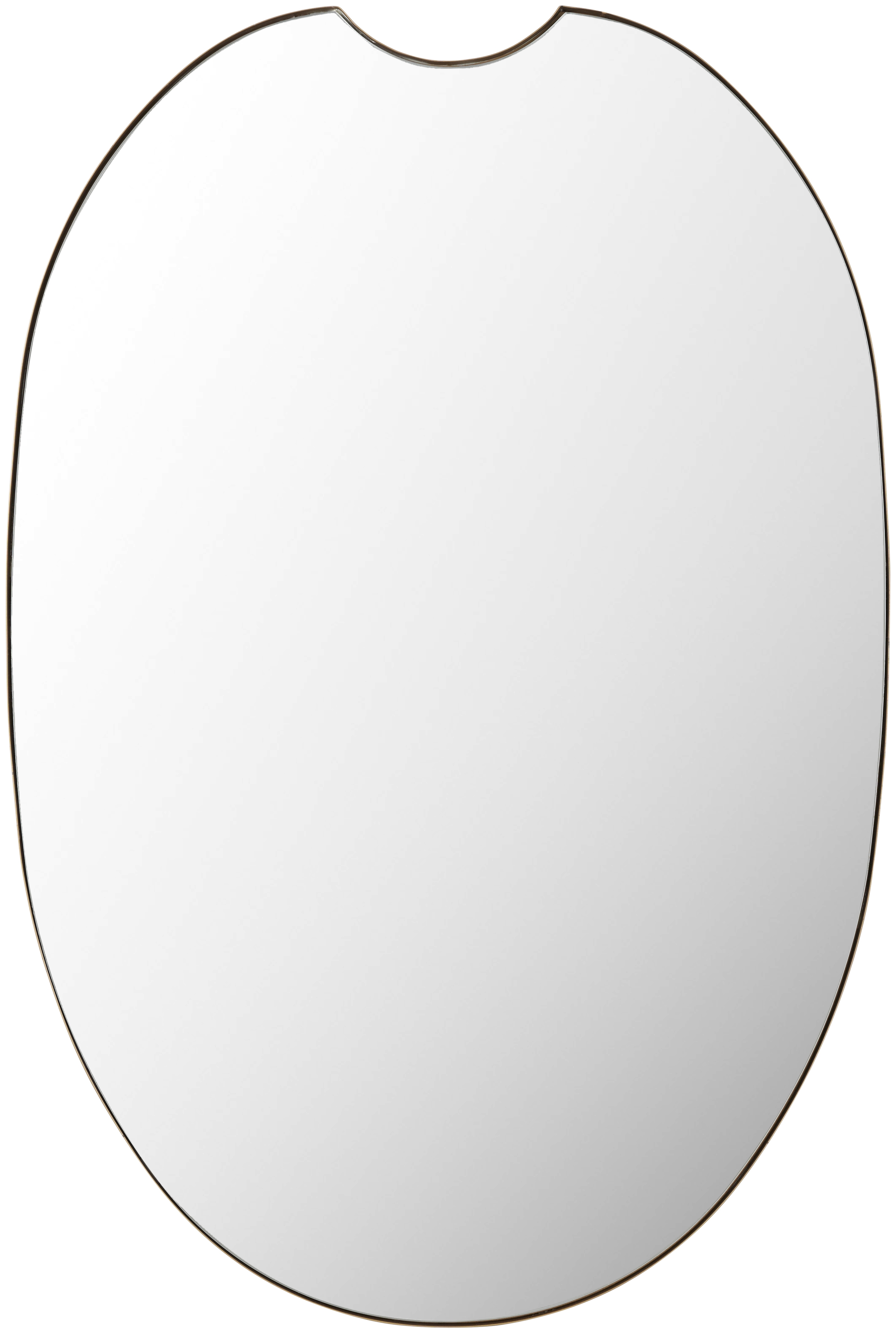 Ajanta Gold 36"H x 24"W x 1"D Accent Mirror - Image 0