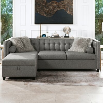 Jaderrick 100" Wide Reversible Sofa & Chaise - Image 0