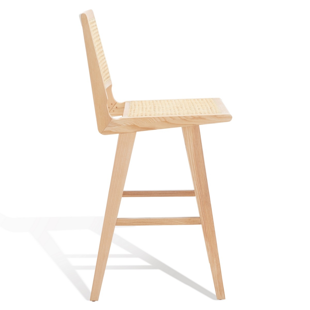 Hattie French Cane Barstool - Natural - Image 5